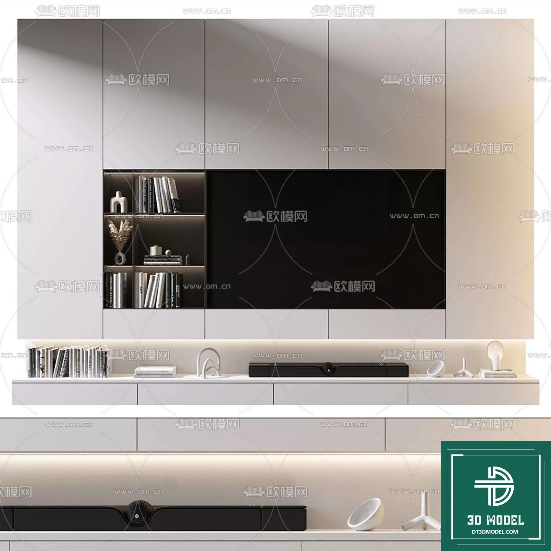 TELEVISION SHELF – 3DMODELS – 169