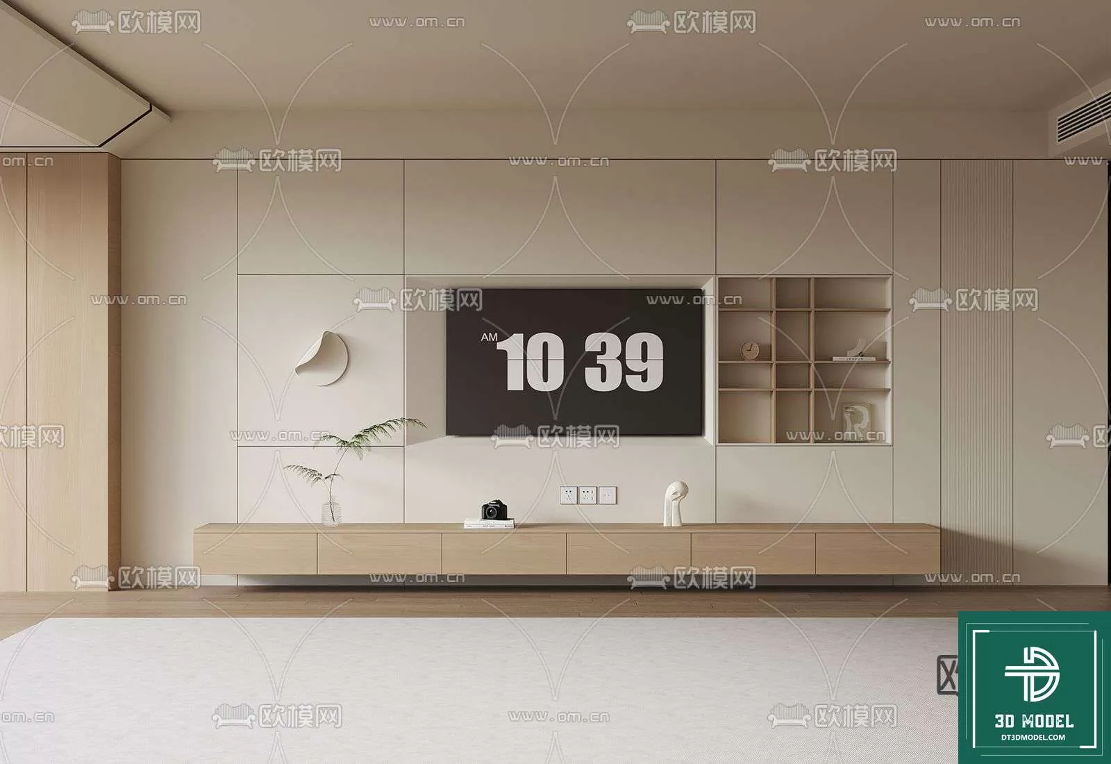 TELEVISION SHELF – 3DMODELS – 170