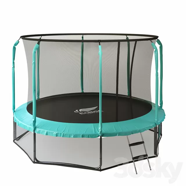 Architecture – 3D Models – 12 ft trampoline EclipseSpace