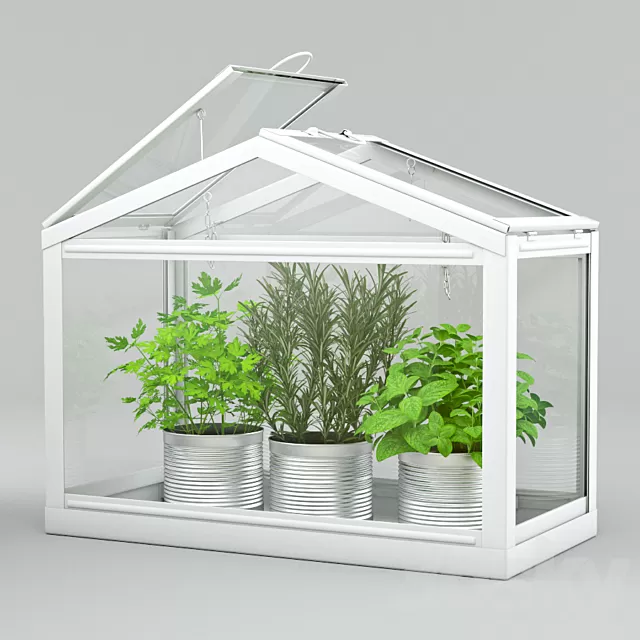 Architecture – 3D Models – IKEA Greenhouse