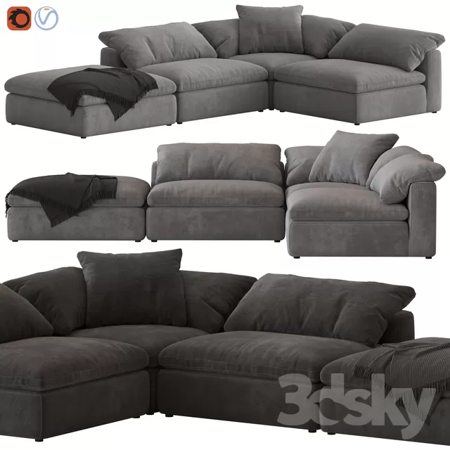 Furniture – Sofa 3D Models – 0208