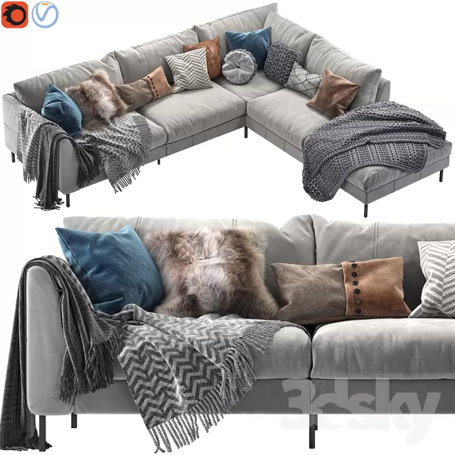 Furniture – Sofa 3D Models – 0292