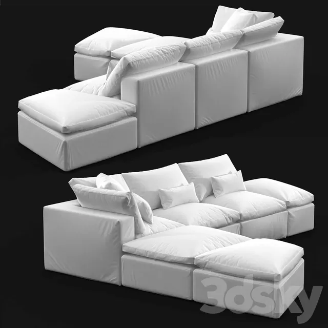 Furniture – Sofa 3D Models – 0677