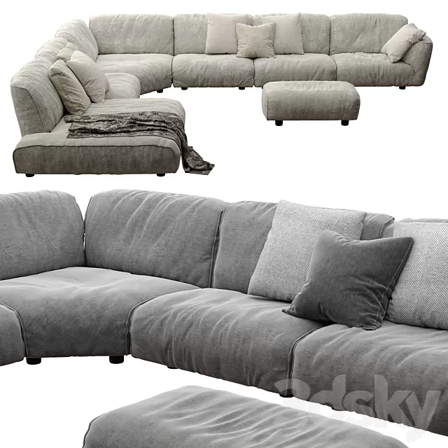 Furniture – Sofa 3D Models – 0832