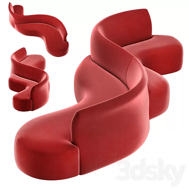 Furniture – Sofa 3D Models – 0931