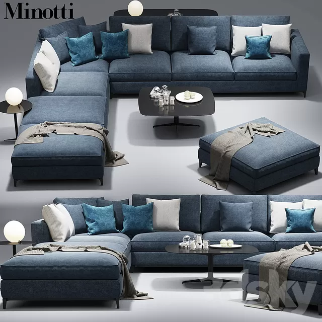 Furniture – Sofa 3D Models – 1196