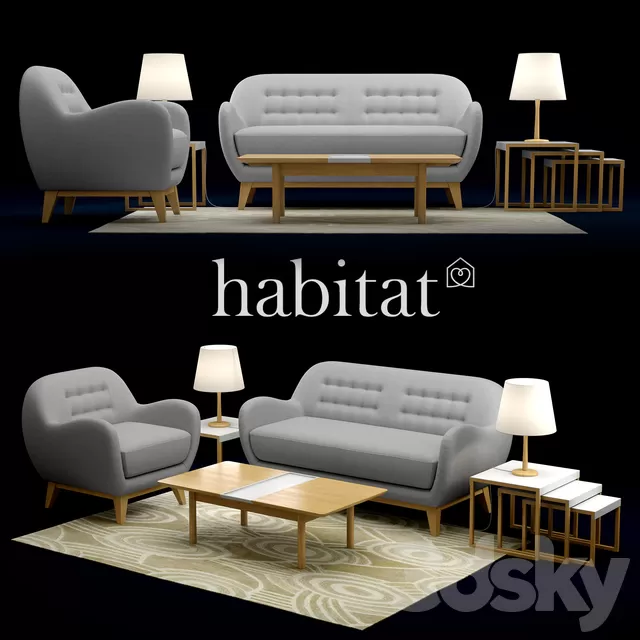 Furniture – Sofa 3D Models – 1225