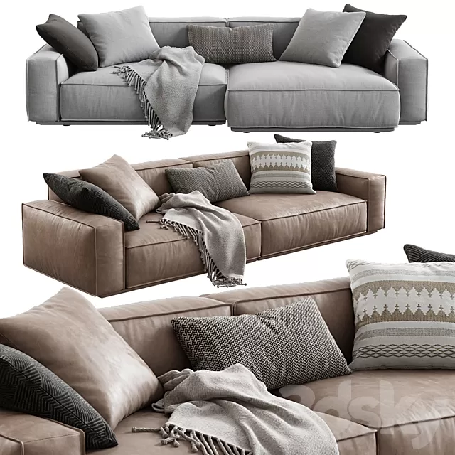 Furniture – Sofa 3D Models – Arflex Marechiaro XIII sofa