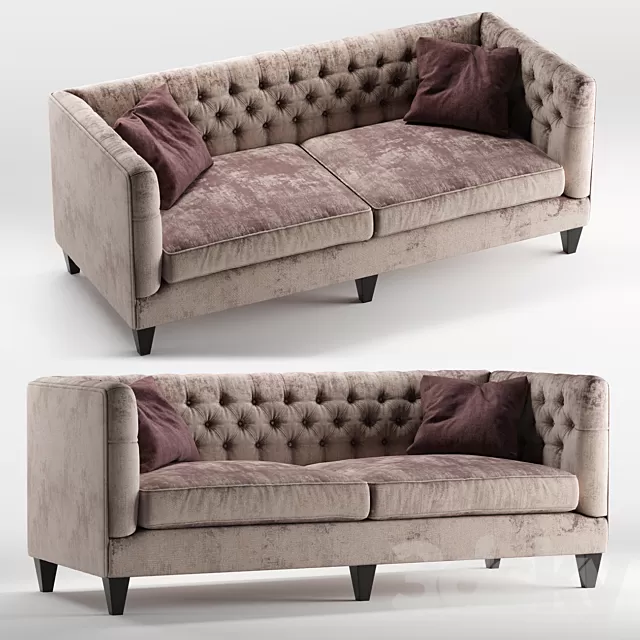 Furniture – Sofa 3D Models – Beckett sofa by Bernhardt furniture