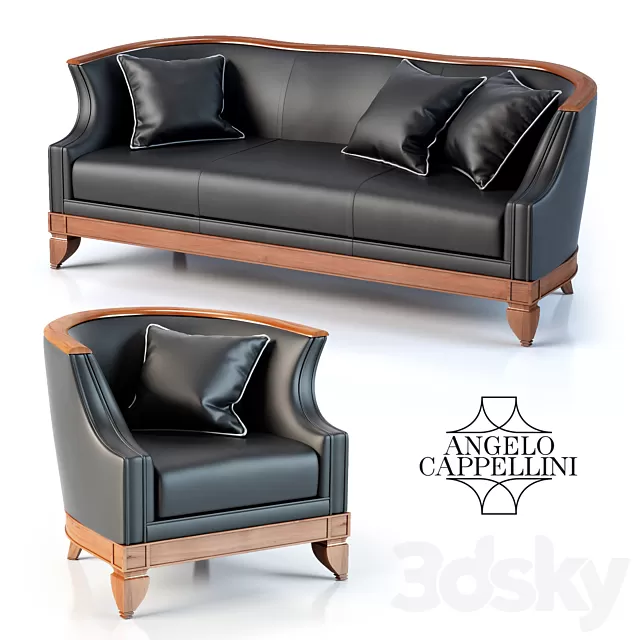 Furniture – Sofa 3D Models – CATTANEO
