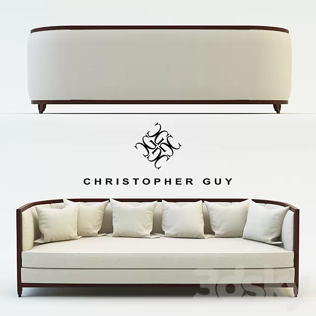 Furniture – Sofa 3D Models – Christopher Guy MINERVA Sofa