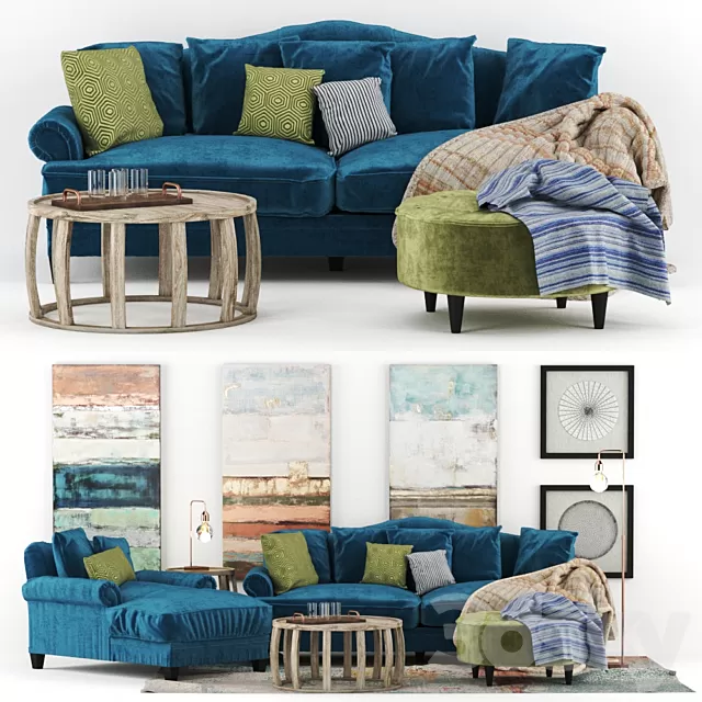 Furniture – Sofa 3D Models – Coco Sofa & Daybed Ozdesign Furniture