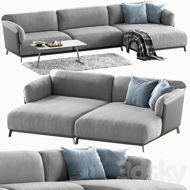 Furniture – Sofa 3D Models – Ditre Italia Kailua Sofa 01