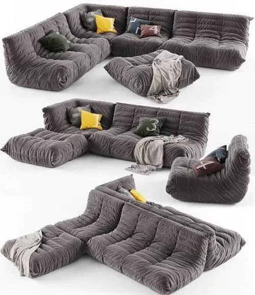Furniture – Sofa 3D Models – Ligne Roset TOGO 3