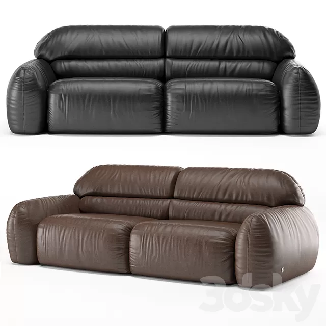 Furniture – Sofa 3D Models – Sofa Granpiumotto Busnelli 2