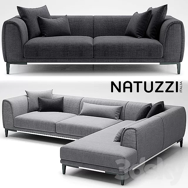 Furniture – Sofa 3D Models – Sofa natuzzi trevi