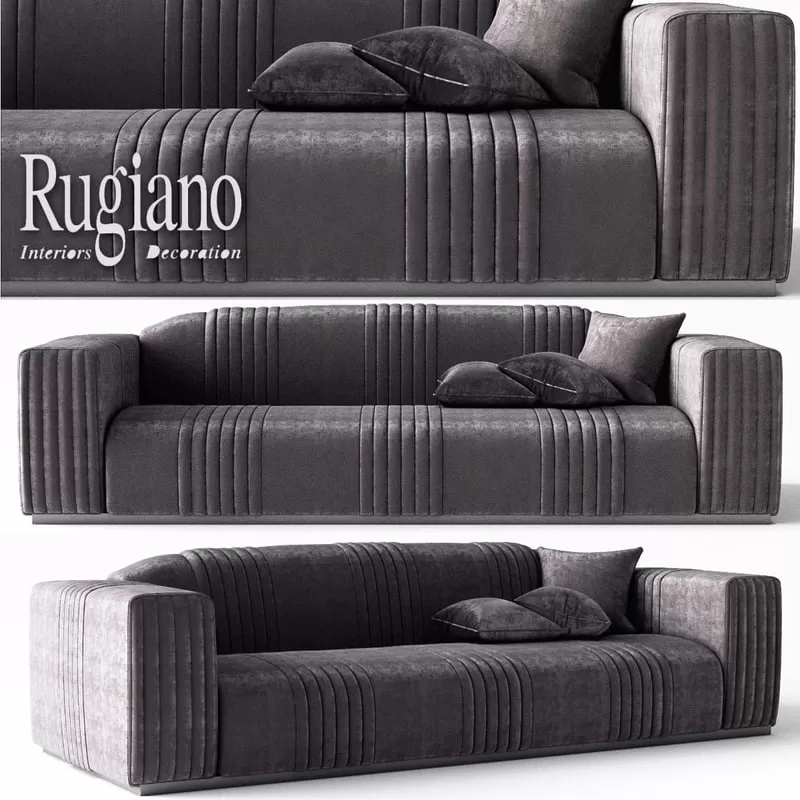 Furniture – Sofa 3D Models – Sofa Rugiano MIAMI 1 max