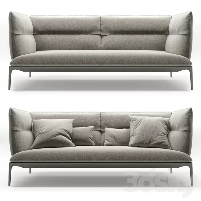 Furniture – Sofa 3D Models – Yale X sofa