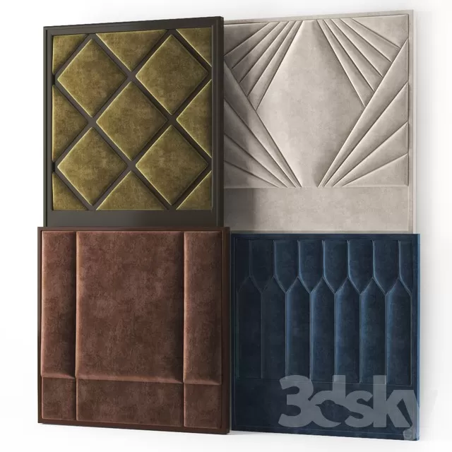 Furniture – Bed 3D Models – 0175 Furniture – Bed 3D Models – 0175