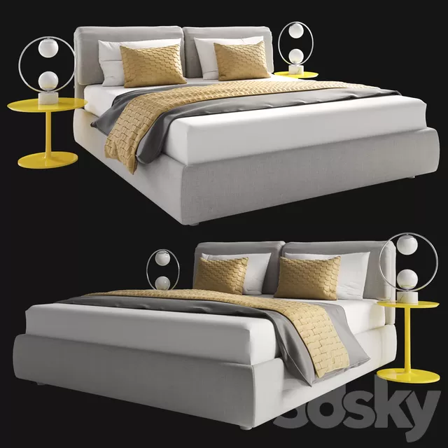 Furniture – Bed 3D Models – 0207 Furniture – Bed 3D Models – 0207