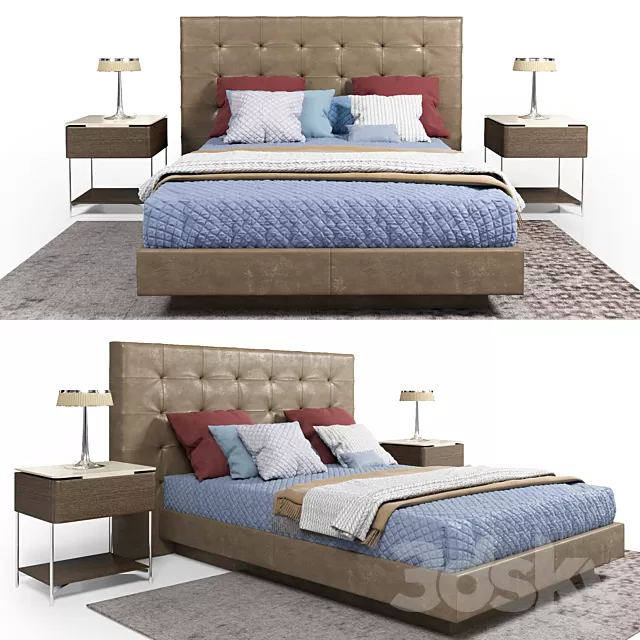 Furniture – Bed 3D Models – 0222 Furniture – Bed 3D Models – 0222