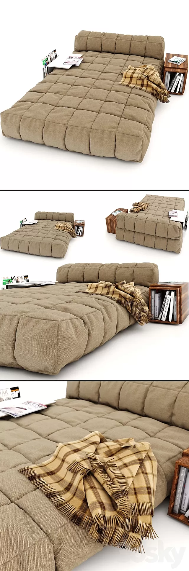 Furniture – Bed 3D Models – 0231 Furniture – Bed 3D Models – 0231