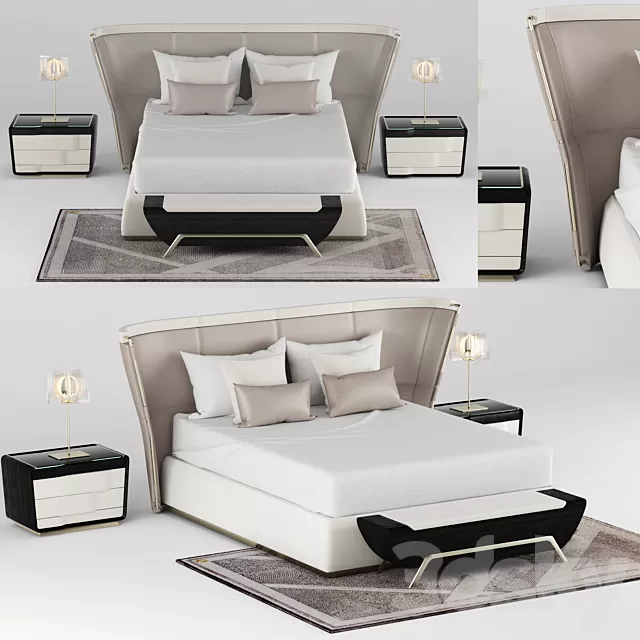 Furniture – Bed 3D Models – 0293