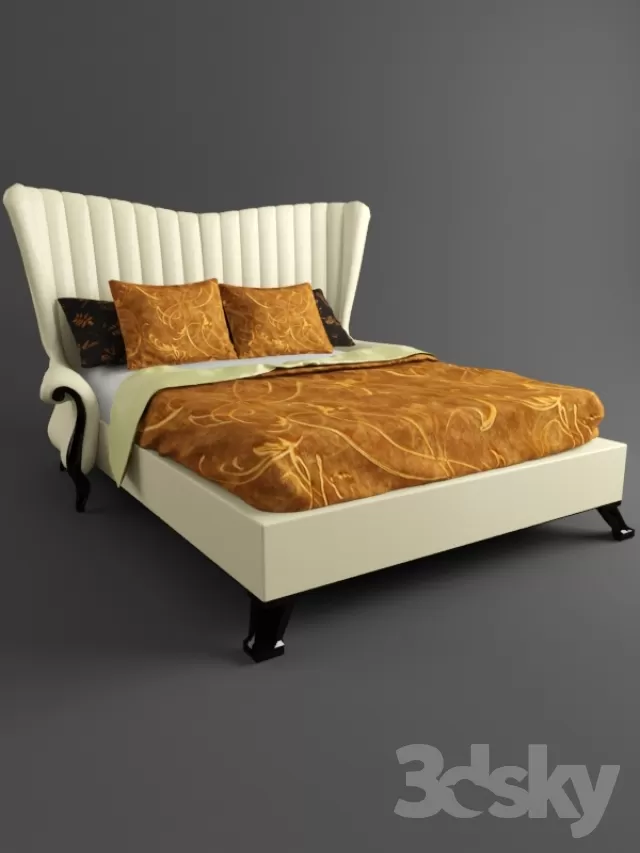 Furniture – Bed 3D Models – 0439 Furniture – Bed 3D Models – 0439