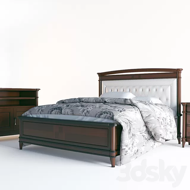 Furniture – Bed 3D Models – 0443 Furniture – Bed 3D Models – 0443