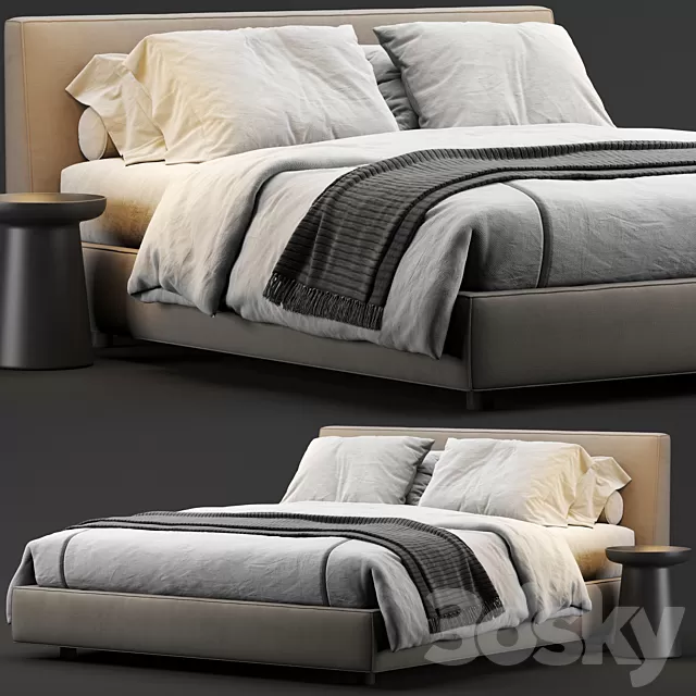 Furniture – Bed 3D Models – 0446 Furniture – Bed 3D Models – 0446