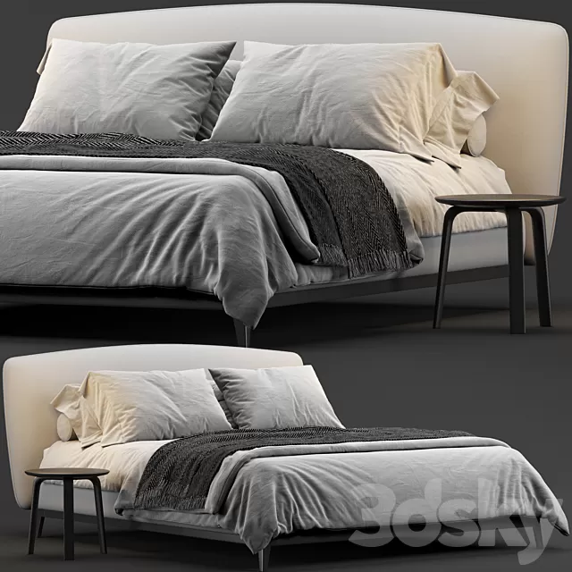 Furniture – Bed 3D Models – 0447 Furniture – Bed 3D Models – 0447