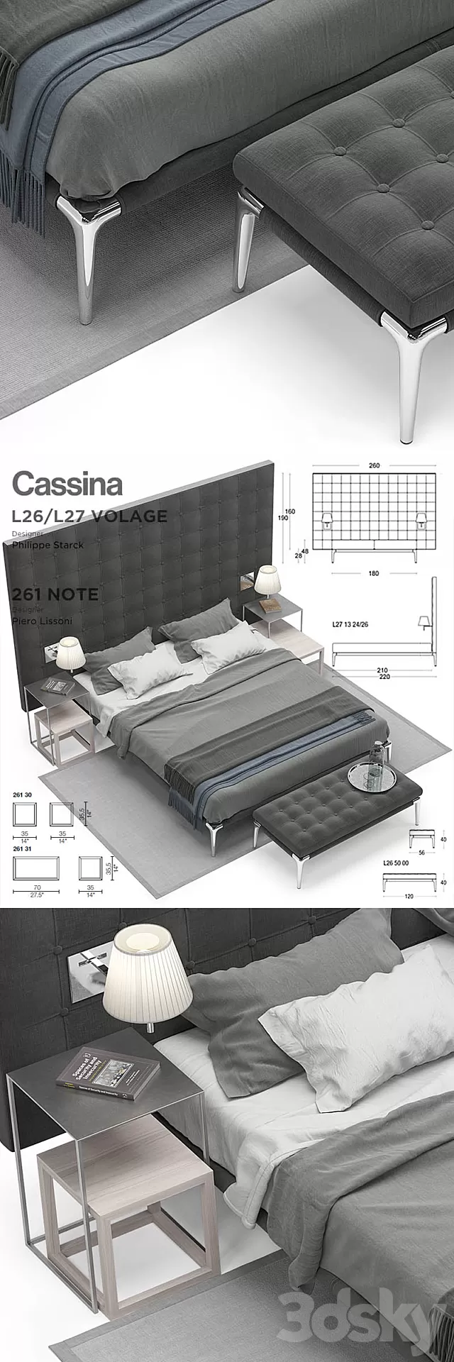 Furniture – Bed 3D Models – 0472 Furniture – Bed 3D Models – 0472