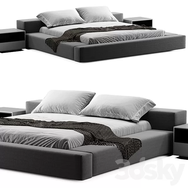 Furniture – Bed 3D Models – 0502 Furniture – Bed 3D Models – 0502