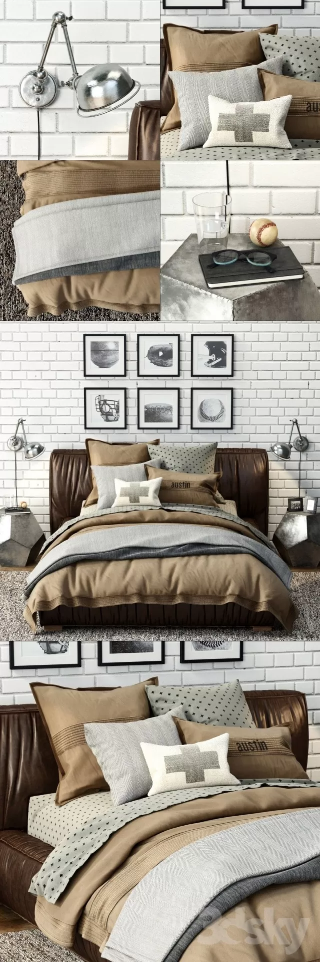 Furniture – Bed 3D Models – 0503 Furniture – Bed 3D Models – 0503