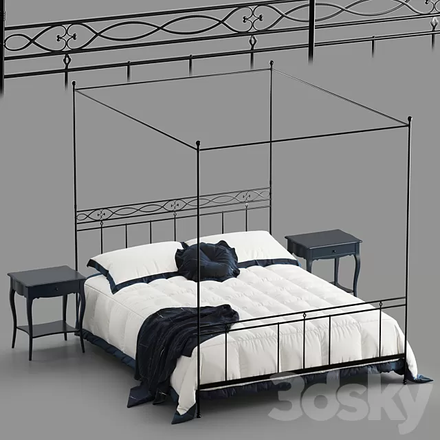 Furniture – Bed 3D Models – 0514 Furniture – Bed 3D Models – 0514