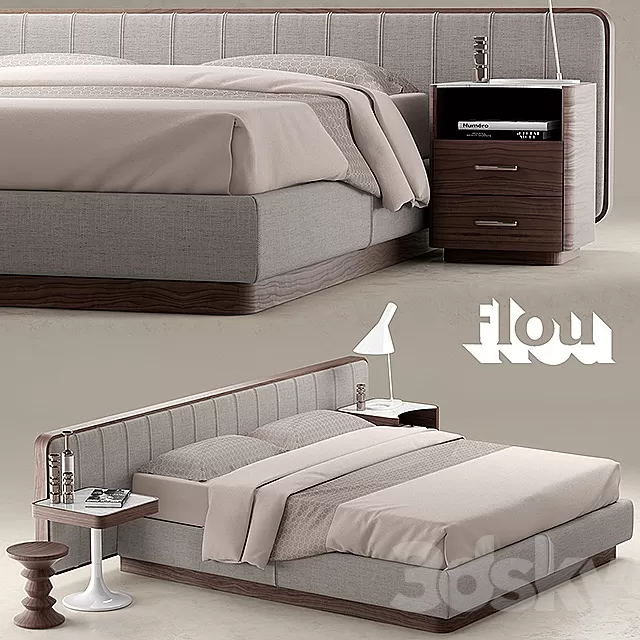 Furniture – Bed 3D Models – 0532 Furniture – Bed 3D Models – 0532