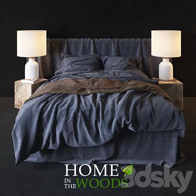 Furniture – Bed 3D Models – 0536 Furniture – Bed 3D Models – 0536