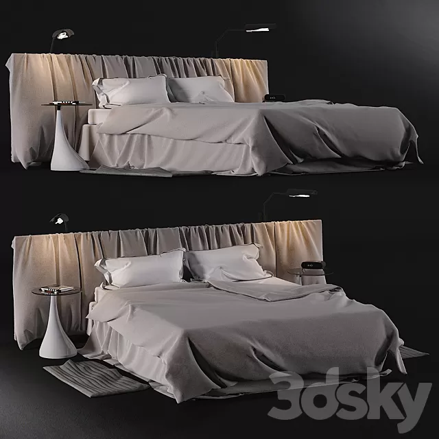 Furniture – Bed 3D Models – 0545 Furniture – Bed 3D Models – 0545