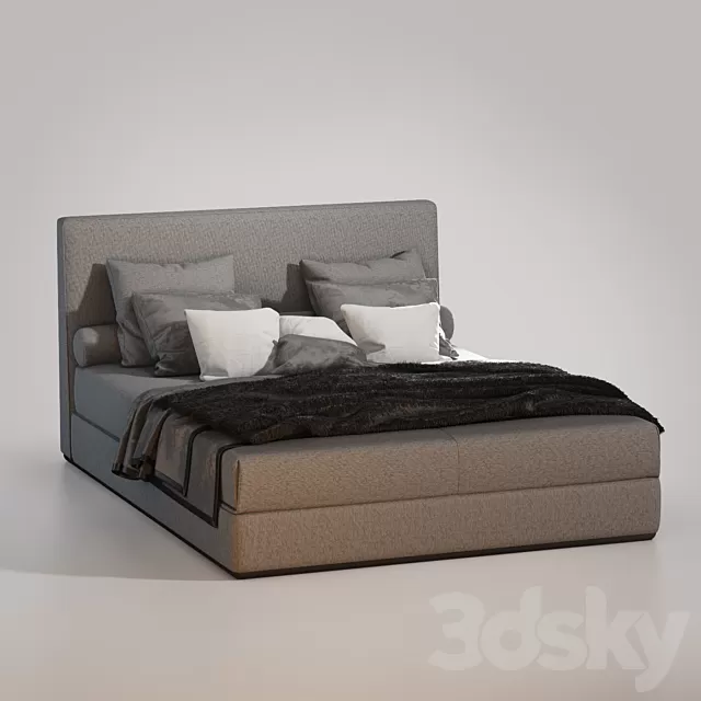 Furniture – Bed 3D Models – 0555 Furniture – Bed 3D Models – 0555