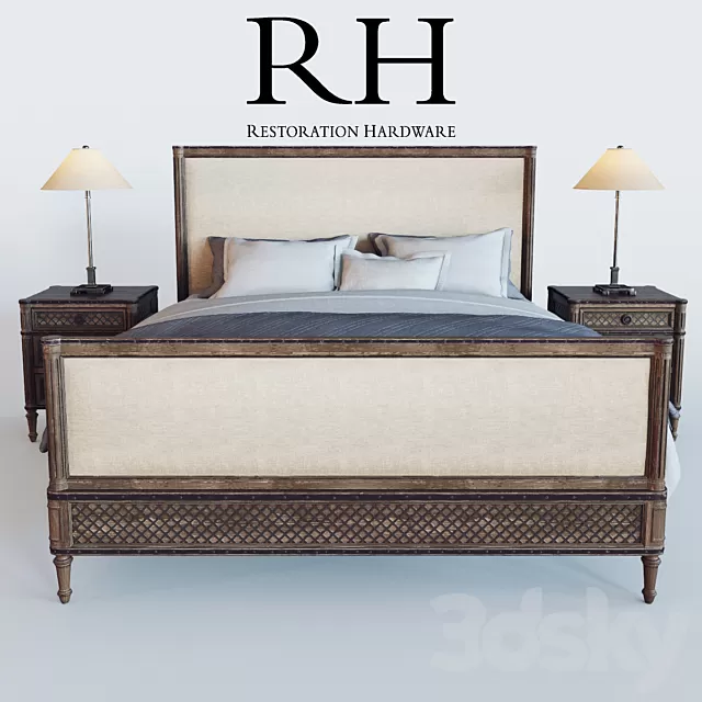 Furniture – Bed 3D Models – 0556 Furniture – Bed 3D Models – 0556