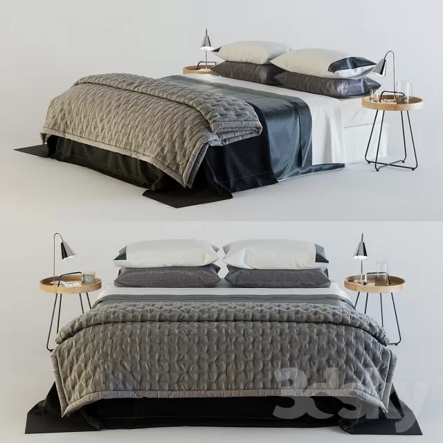 Furniture – Bed 3D Models – 0558 Furniture – Bed 3D Models – 0558