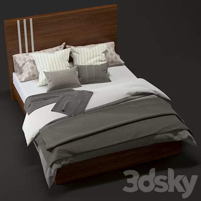 Furniture – Bed 3D Models – 0582 Furniture – Bed 3D Models – 0582