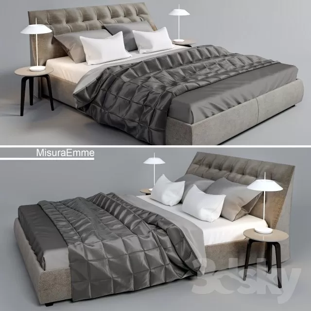 Furniture – Bed 3D Models – 0590 Furniture – Bed 3D Models – 0590