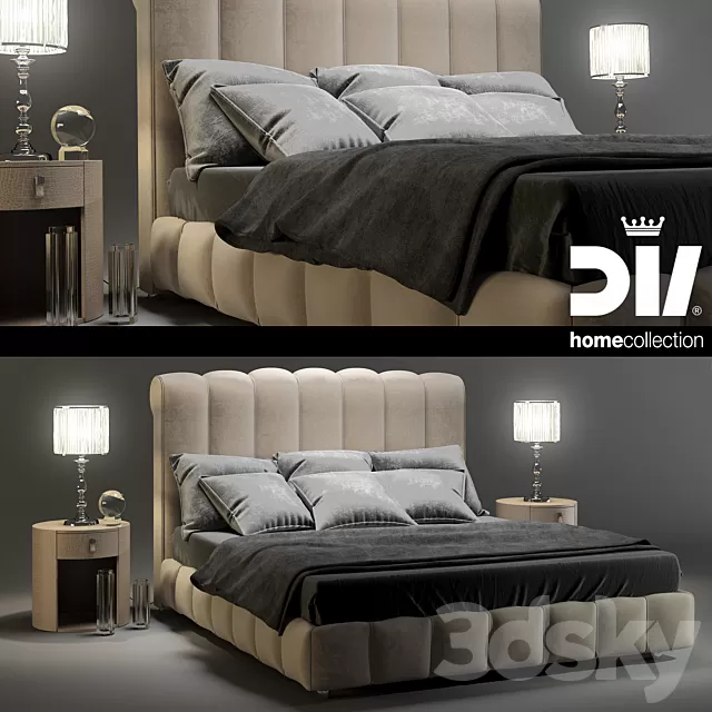 Furniture – Bed 3D Models – 0593 Furniture – Bed 3D Models – 0593