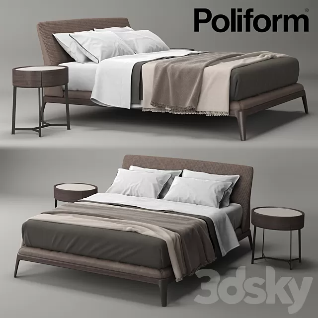 Furniture – Bed 3D Models – 0596 Furniture – Bed 3D Models – 0596