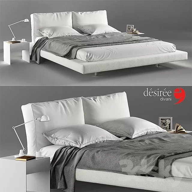 Furniture – Bed 3D Models – 0603 Furniture – Bed 3D Models – 0603