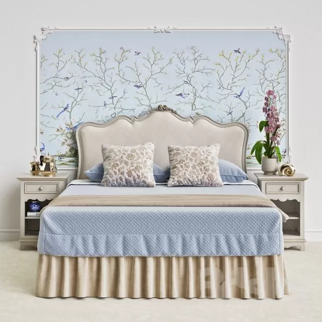 Furniture – Bed 3D Models – 0638