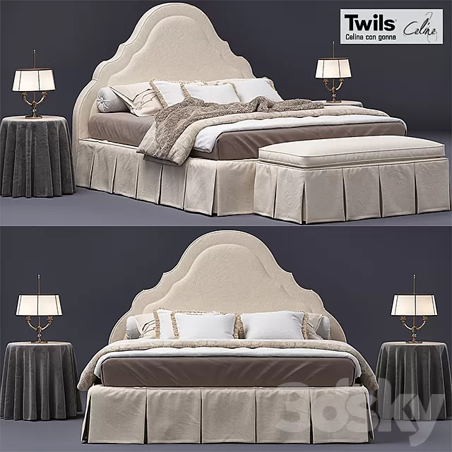 Furniture – Bed 3D Models – 0773