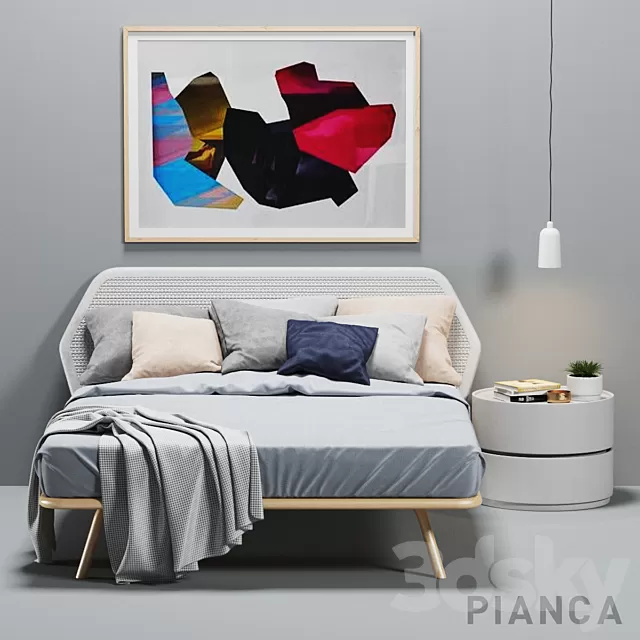 Furniture – Bed 3D Models – Pianca trama