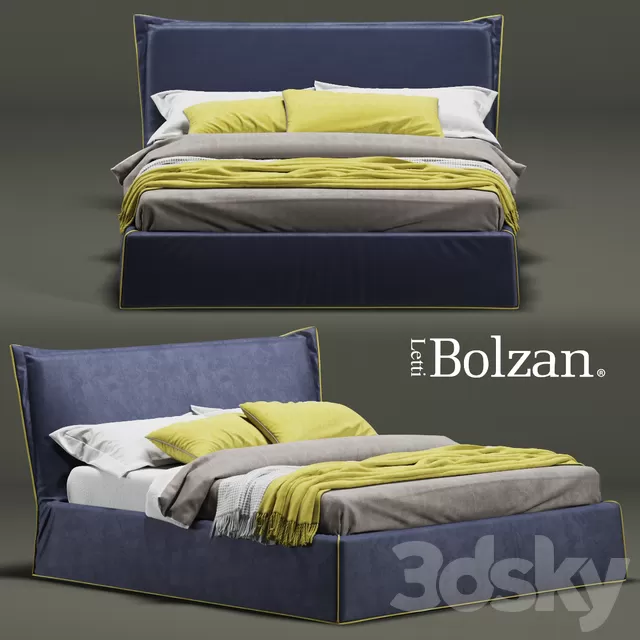 Furniture – Bed 3D Models – PRETTY CHIC BED Furniture – Bed 3D Models – PRETTY CHIC BED